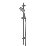 GREENS Glide RainBoost Adjustable Rail Shower Gunmetal